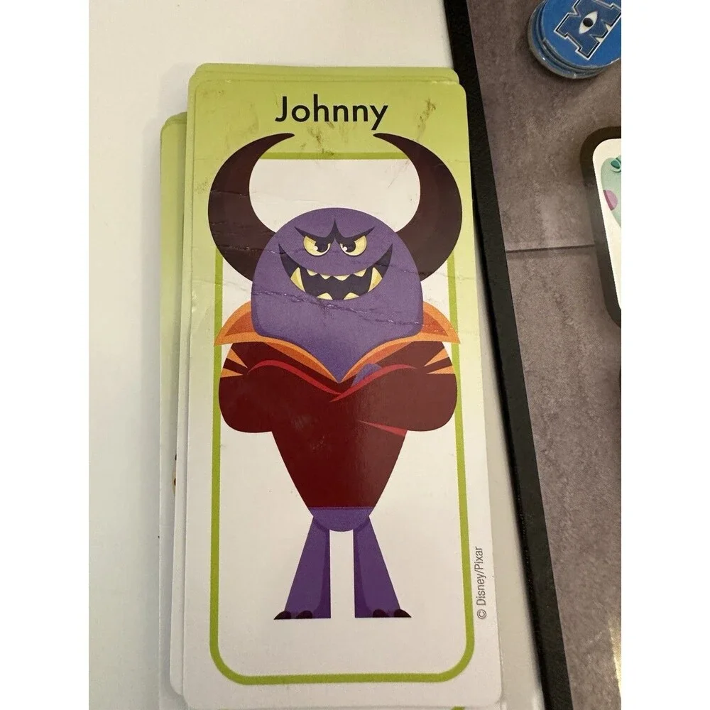 Monster’s University Who's Behind The Door Game? Guess Who 2013 Missing 2 Tokens